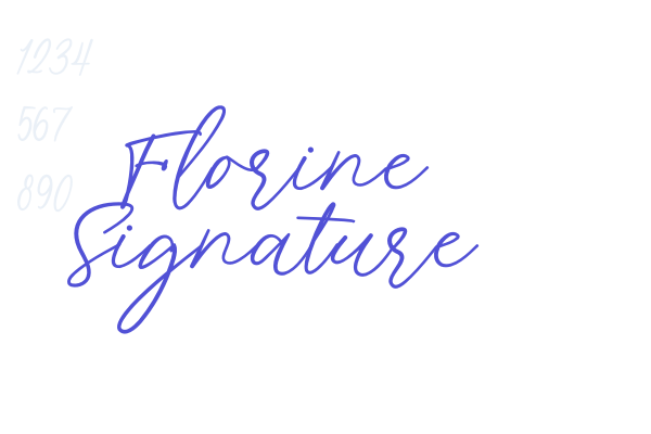 Florine Signature