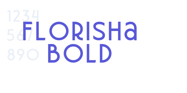 Florisha Bold font free