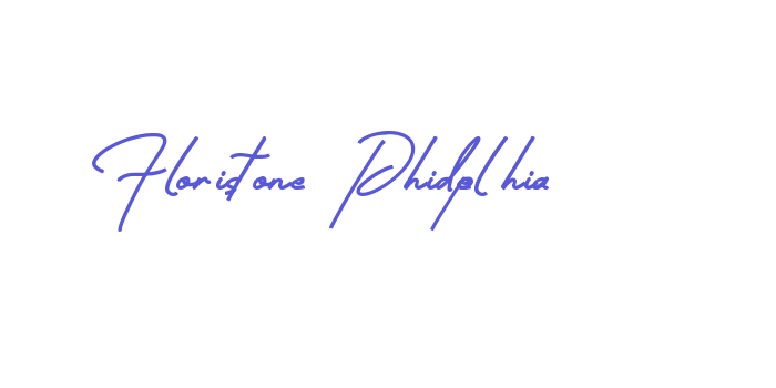 Floristone Phidelphia Font Download