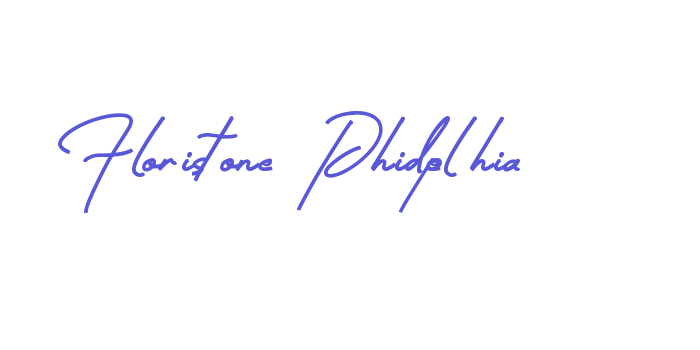 Floristone Phidelphia Font