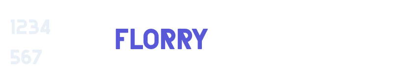 Florry-related font