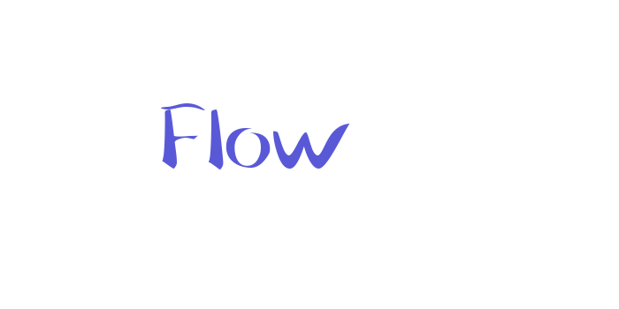 Flow Font