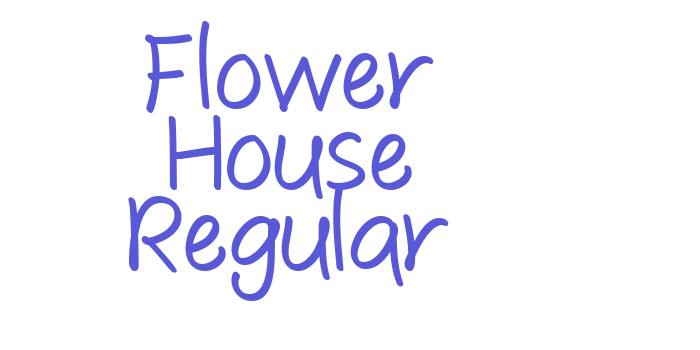 Flower House Regular Font Download