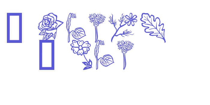 Flower Show Font