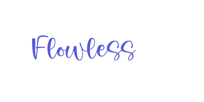 Download Flowless Font