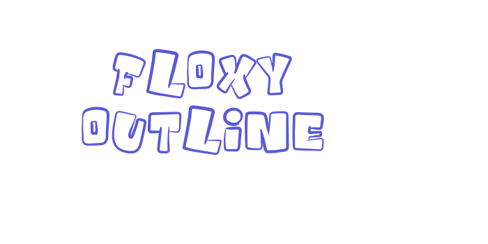 Floxy Outline Font Download