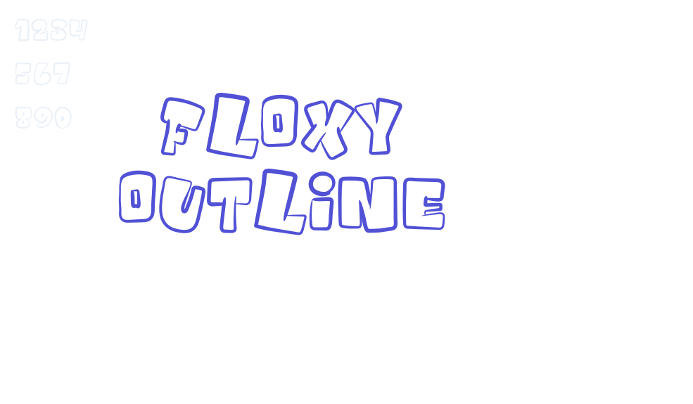 Floxy Outline-font-download