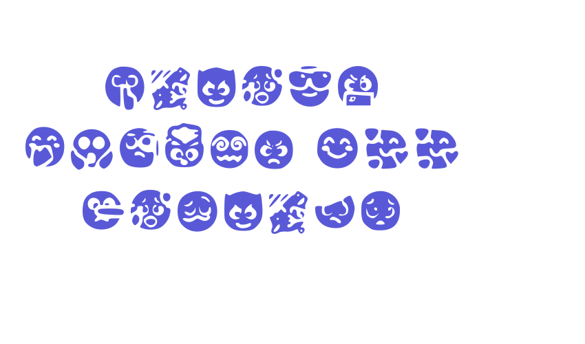 Fluent Emojis 133 Regular Font Download