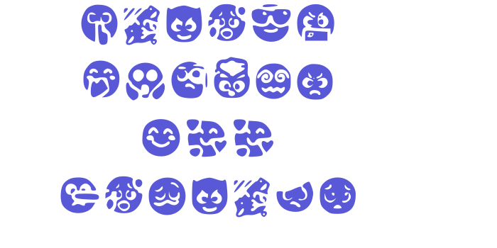 Fluent Emojis 133 Regular Font Download