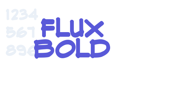 Flux Bold font