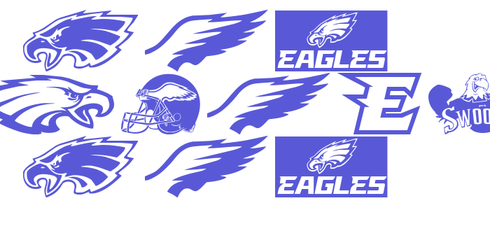 Fly Eagles Fly Font