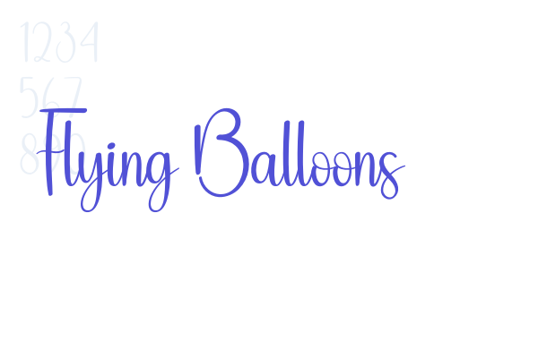 Flying Balloons