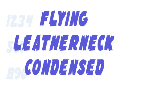 Flying Leatherneck Condensed Font Download