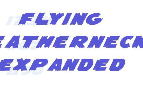 Flying Leatherneck Expanded Font Download