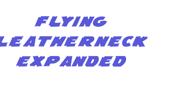 Flying Leatherneck Expanded Font Download