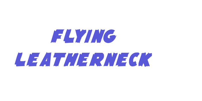 Flying Leatherneck Font Download