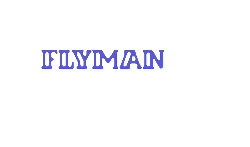 Flyman Font