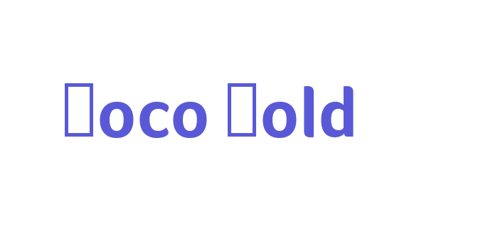 Foco Bold Font