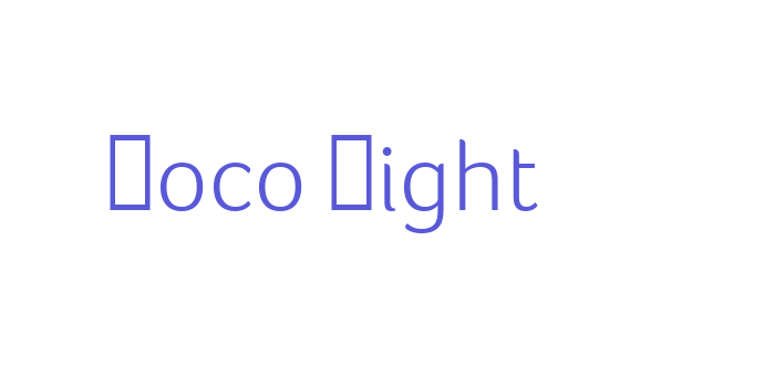 Foco Light Font Download