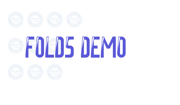 Folds Demo Font