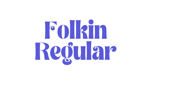 Folkin Regular Font Download