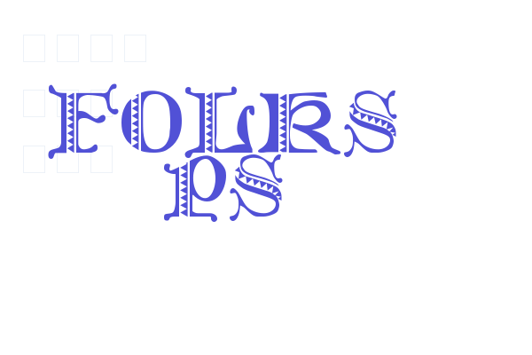 Folks PS Font Download