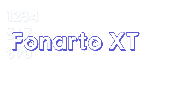 Fonarto XT font free