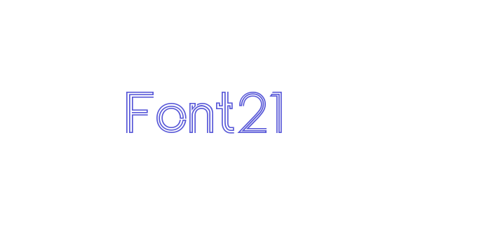 Font21 Font Download