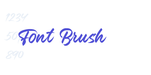 Font Brush-font-download