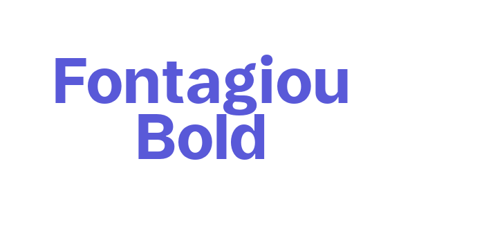 Fontagiou Bold Font Download