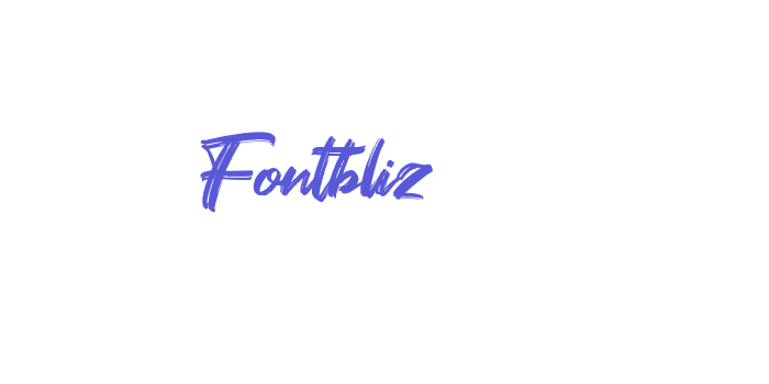 Fontbliz Font Download