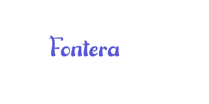 Fontera Font Download