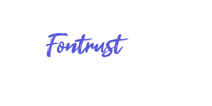 Fontrust Font Download