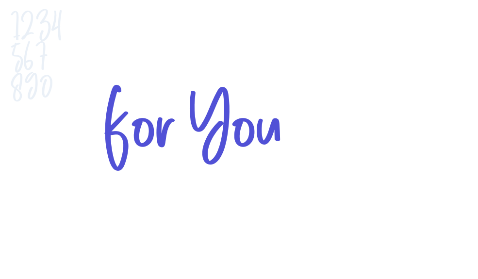 For You-font-download