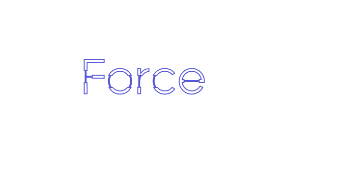 Force Font