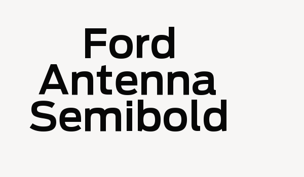 Ford Antenna Semibold Font