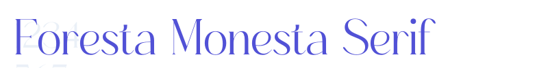 Foresta Monesta Serif