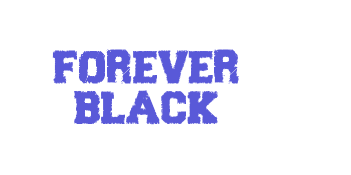 Forever Black Font Download