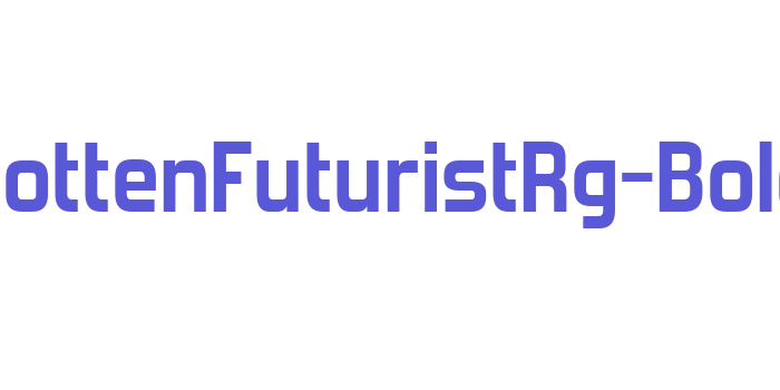 ForgottenFuturistRg-Bold Font Download