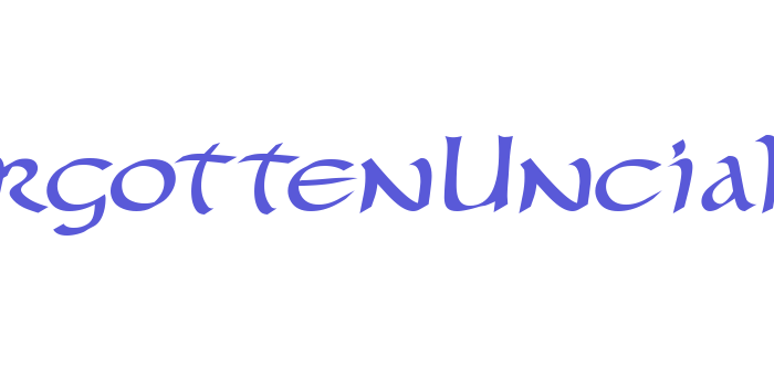 ForgottenUncial Font Download