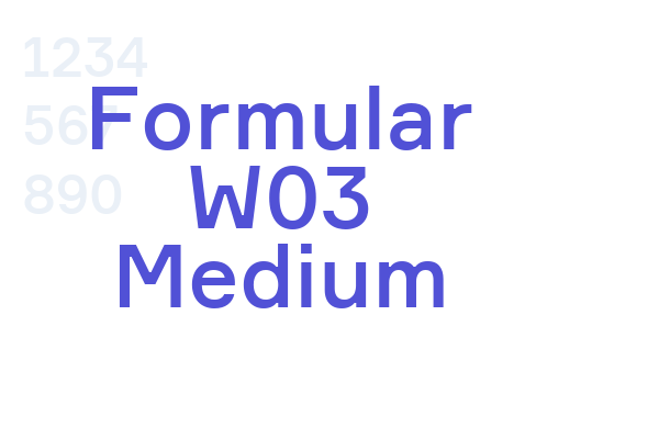 Formular W03 Medium