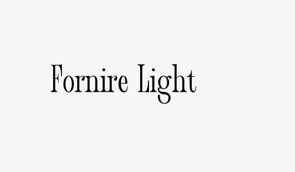 Fornire Light Font