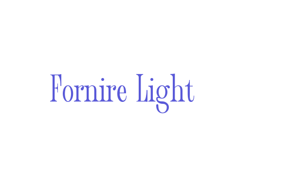 Fornire Light Font