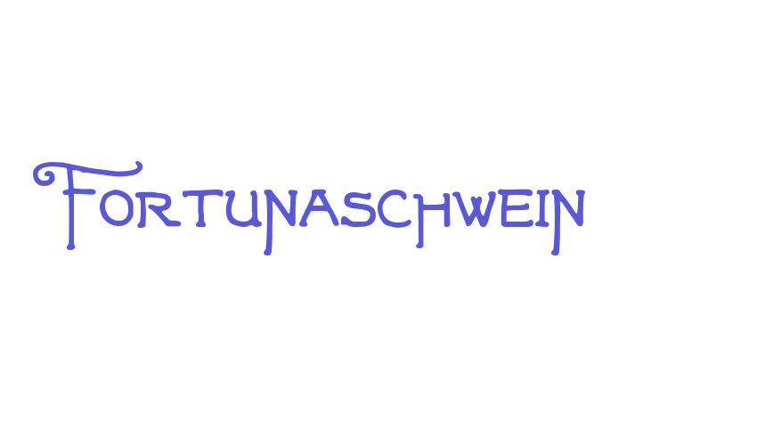 Fortunaschwein Font Download