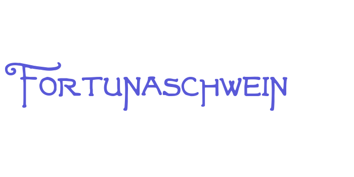 Fortunaschwein Font Download