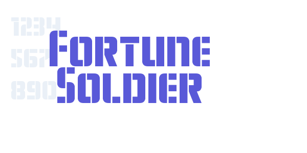 Fortune Soldier font