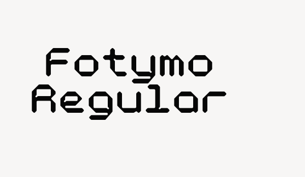 Fotymo Regular Font