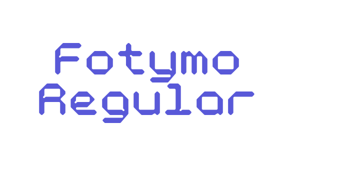 Fotymo Regular Font Download