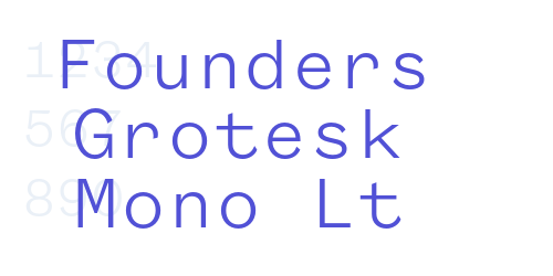 Founders Grotesk Mono Lt-font-download
