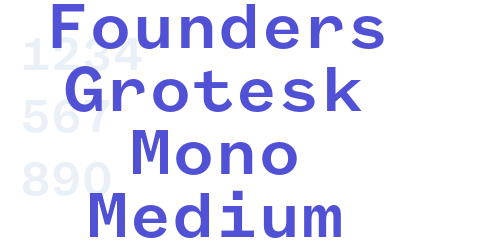 Founders Grotesk Mono Medium-font-download